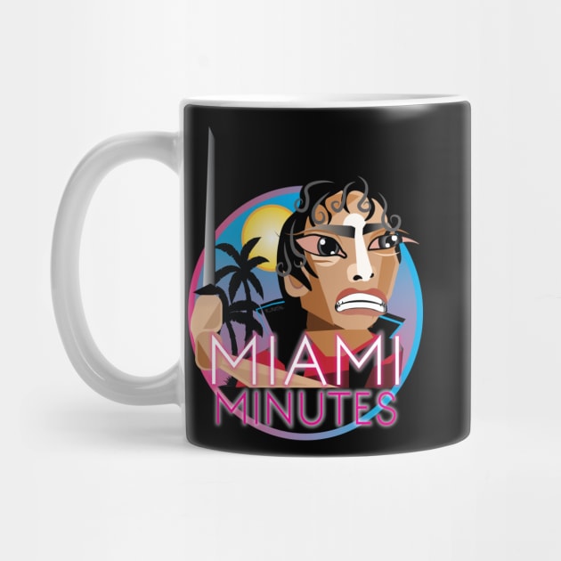 Miami Minutes: Main Podcast Logo (by Raziel) by Sleepy Charlie Media Merch